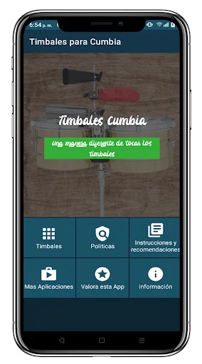 Download Timbales Cumbia Terbaru – Aplikasi Perkusi Realistis - Screenshot 14