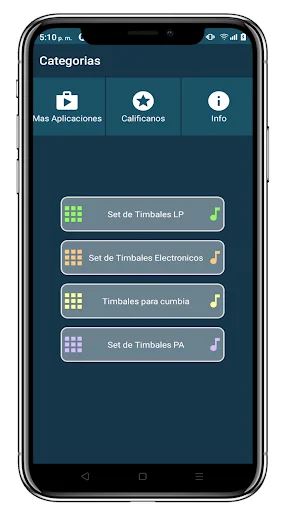 Download Timbales Cumbia Terbaru – Aplikasi Perkusi Realistis - Screenshot 4