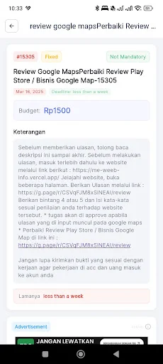 Download Gudang Tugas APK Terbaru – Aplikasi Penghasil Uang Aman - Screenshot 22