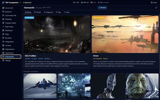 Download RSI Companion Terbaru – Kelola Akun Star Citizen Anda - Screenshot 3