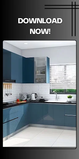 Download Kitchen Design & Cabinet Ideas Terbaru – Inspirasi Dapur - Screenshot 6