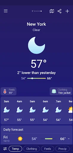 Download Weather & Clima Terbaru – Aplikasi Cuaca Akurat Gratis - Screenshot 5