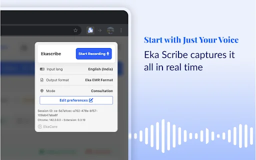 EkaScribe: Asisten AI Medis Terbaik untuk Rekam Medis Digital - Screenshot 3