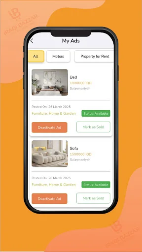 Download Iraqi Bazzar Terbaru – Jual Beli Mudah & Cepat Gratis - Screenshot 5