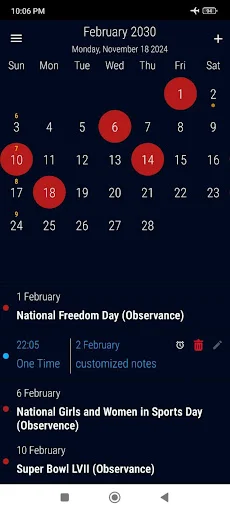 Download US Calendar 2026 Terbaru – Kalender & Pengingat Gratis - Screenshot 6